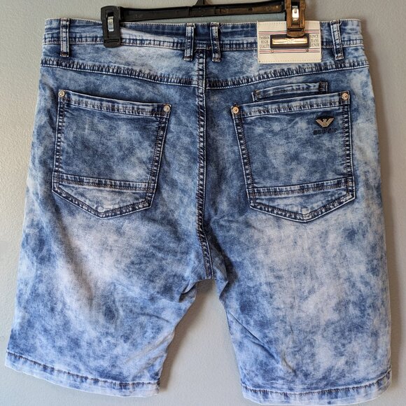 H&Q Fashion Denim Men's Shorts Waist 36 - Picture 3 of 12